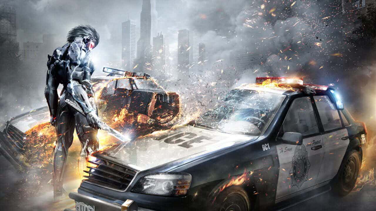 Header con artwork de Metal Gear Rising: Revengeance
